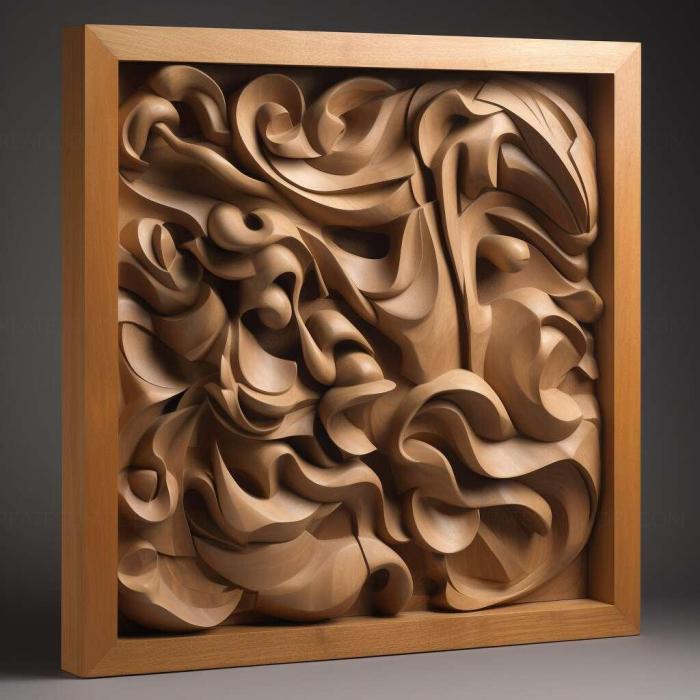 نموذج ثلاثي الأبعاد لآلة CNC 3D Art 